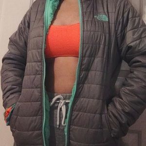 North Face reversible jacket